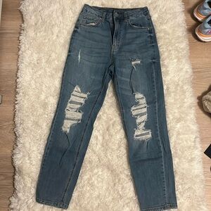 Wild Fable “highest rise” mom jeans